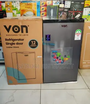 Von Single Door Refrigerator 12 Months Warranty