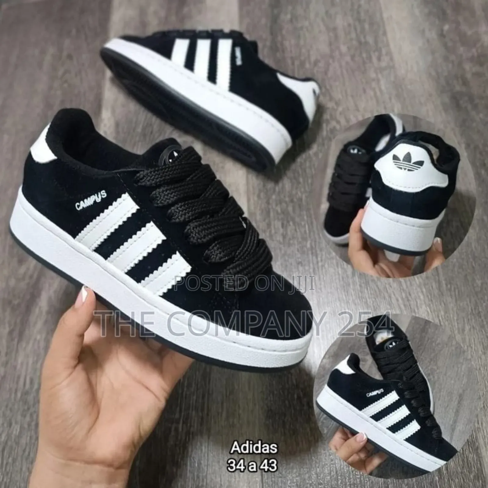 Quality Leather Unisex Branded Adidas Campus Sneaker Shoes