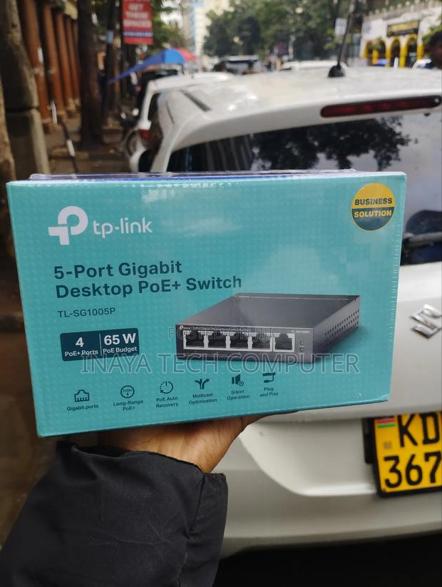 Tp-Link 5-Port Gigabit Desktop Switch - Tl-Sg1005p