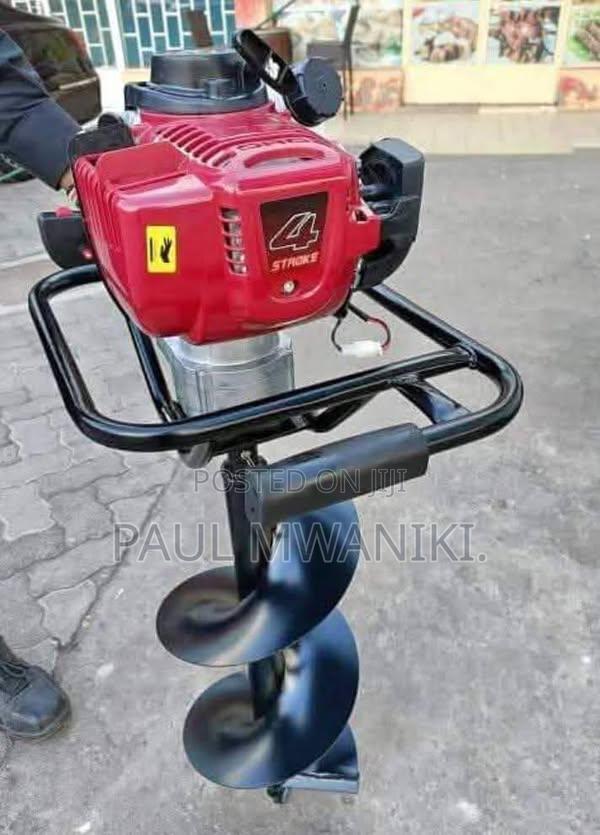 3 Bit Stroke Earth Drill Machine Auger - main view
