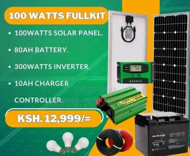 100watts All Weather Solar Kit - main view