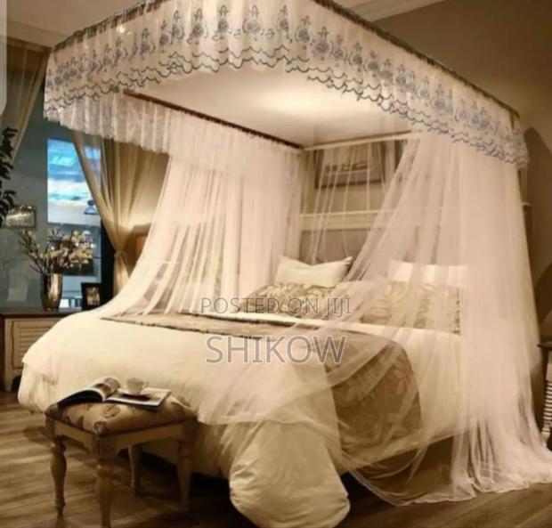 Rail Mosquito Net 4×6 White