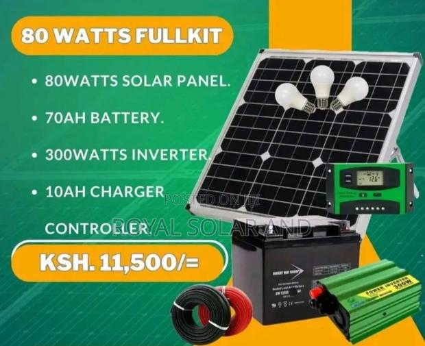 80watts All Weather Solar Kit - main view