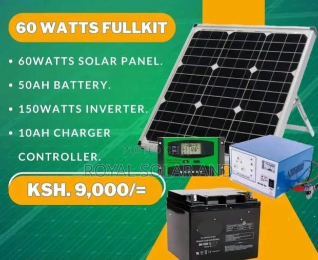 60watts All Weather Solar Kit - main view