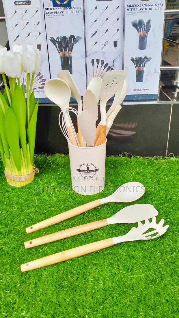 12pcs Silicone Spoons