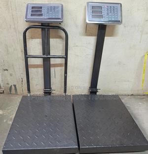 Generic 300kg Platform Scale 40cm by 50cm With Grill - thumbnail 2