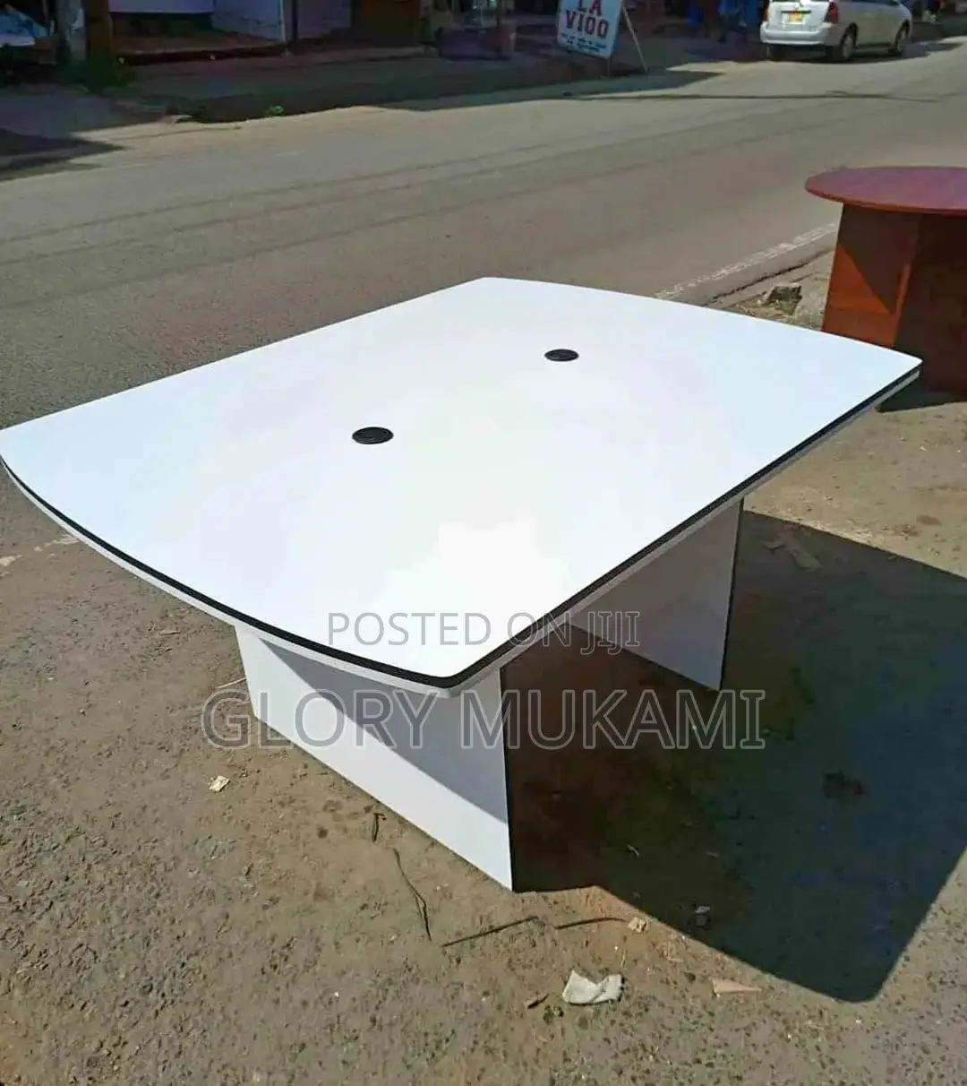 White Board Room Table