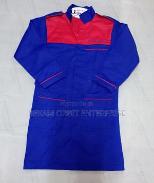 Cotton Twill Blue Dustcoats - main view