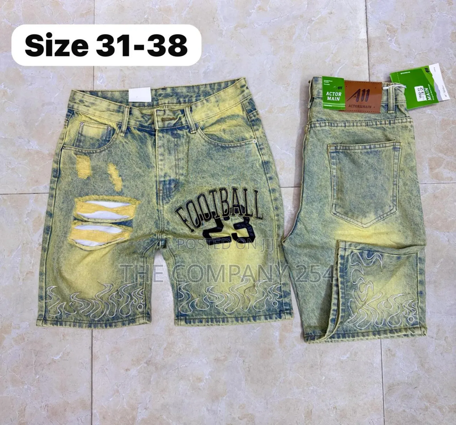 Men Quality Denim Design Assorted Branded Jeans Jotts Shorts