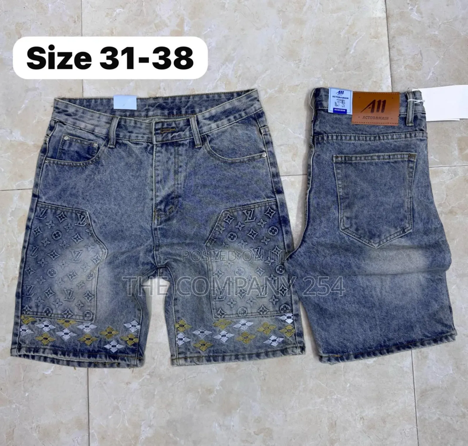 Men Quality Denim Design Assorted Branded Jeans Jotts Shorts