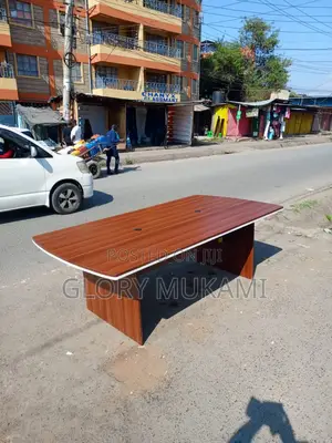 Brown Board Room Table