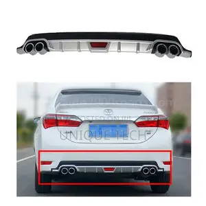 Car Rear Bumper Diffuser Lip- Rear Bumper Lip Spoiler