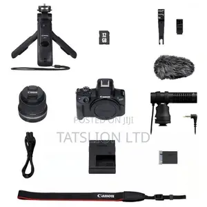 Canon Eos R50 With 18-45mm Lens