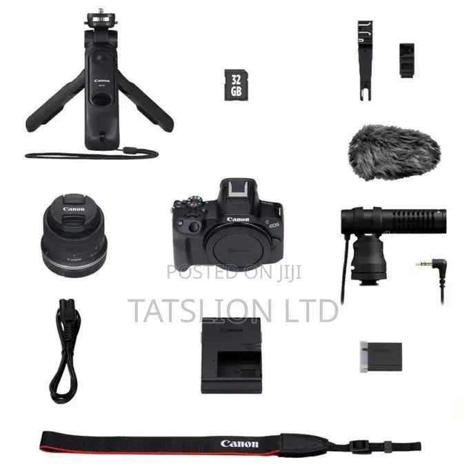 Canon Eos R50 With 18-45mm Lens