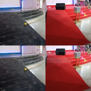 Church Altar Carpets. Before and After Comparison
