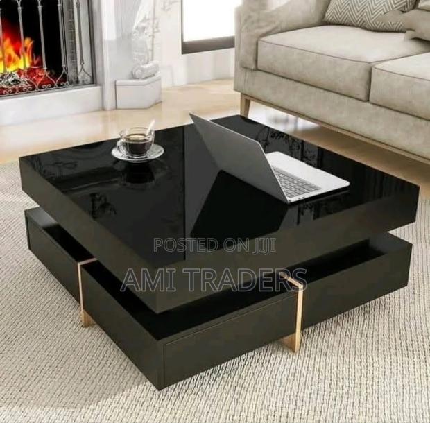 Class Black Coffee Table - main view