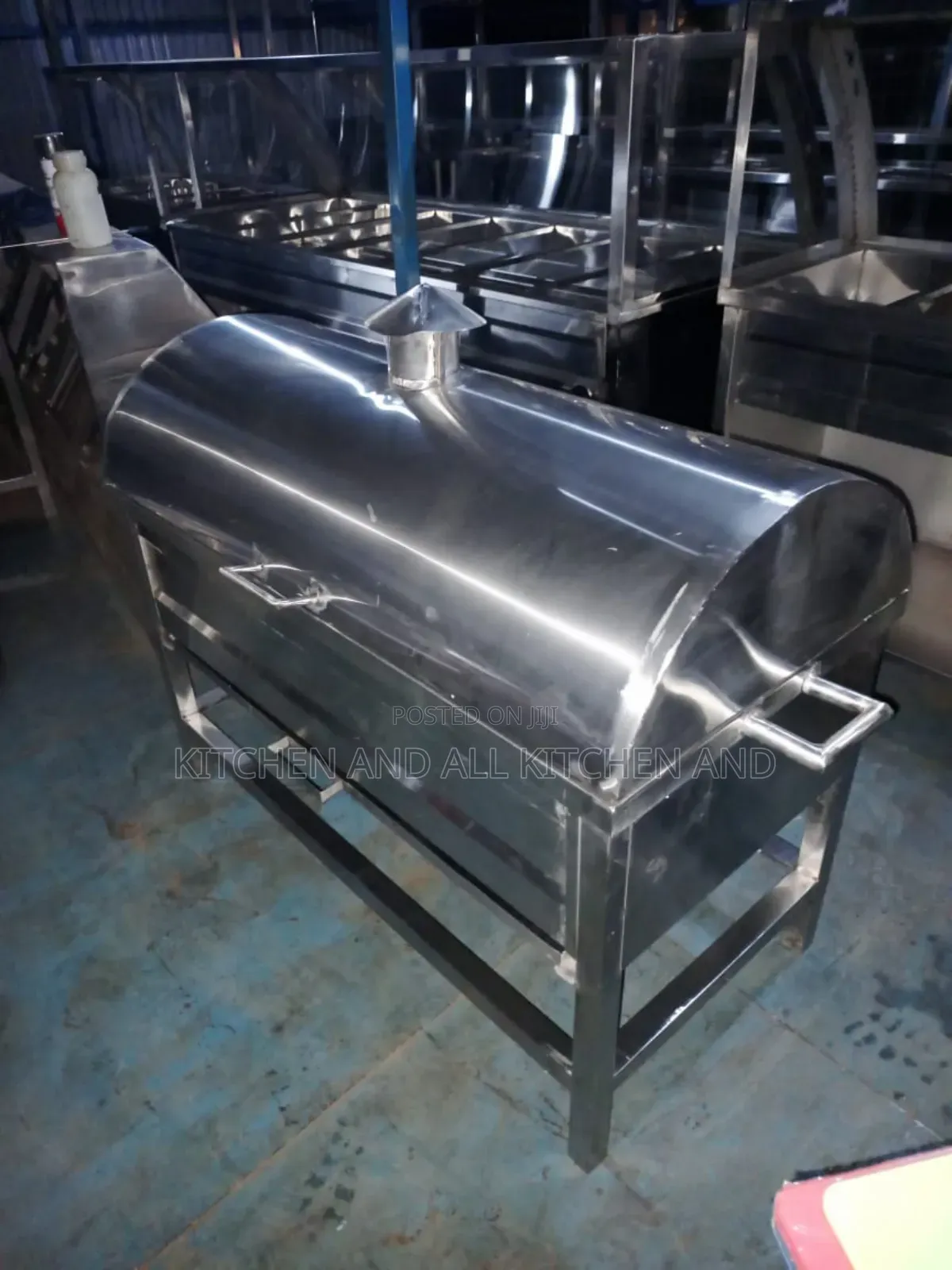 Enclosed Cylindrical Nyama Choma Grill