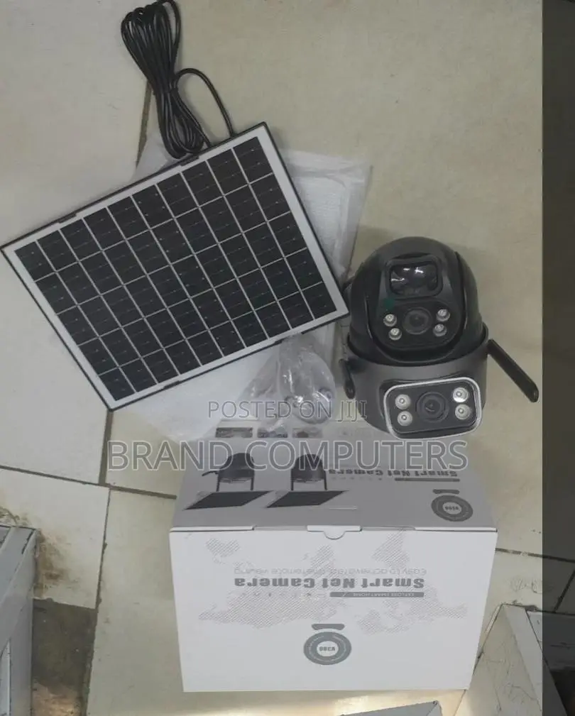 Solar Camera Powered PTZ 360° CCTV Wifi Enabled