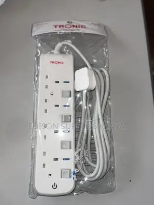 Tronic Extension Cable 4way Individual Shutters Socket Plugs