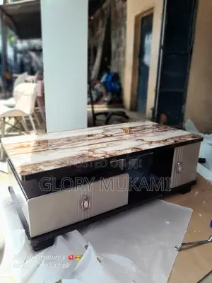 Brown Marble Coffee Table