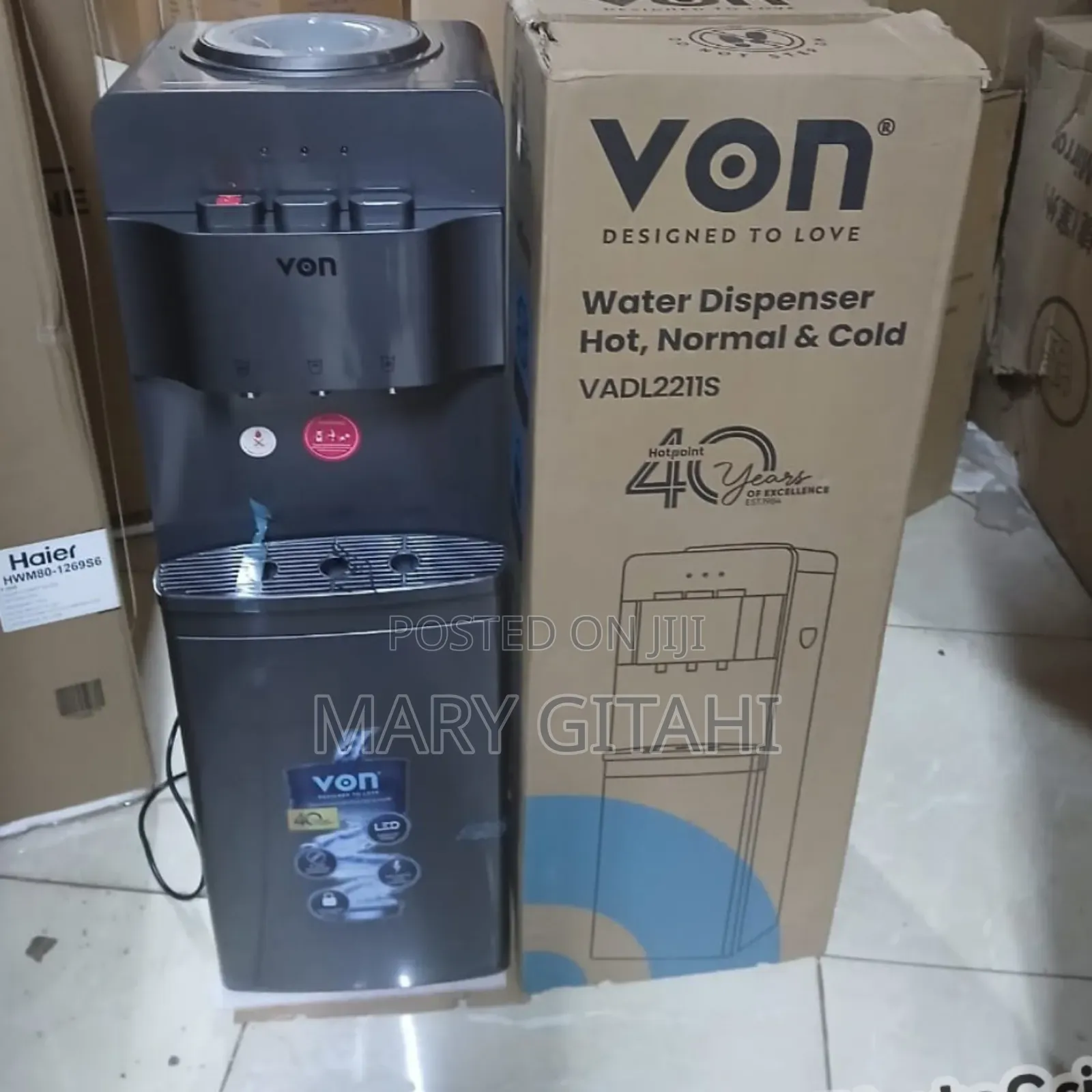 Von Hot Normal and Cold(Vadl2211s) at 