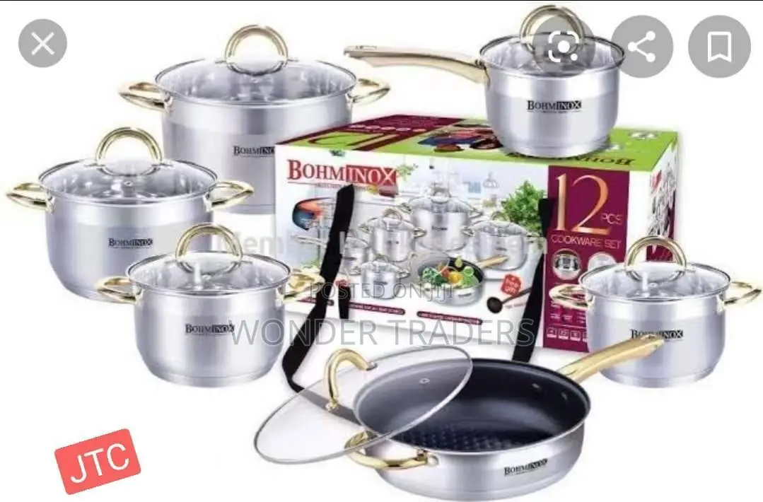 Cookware,12pc Bominox Cookware* .