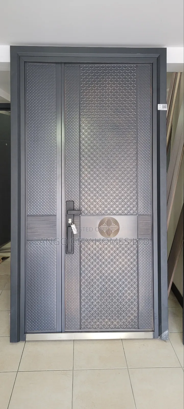 Cast Aluminium Double Steel Security Door