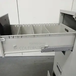 Cabinets: Steel Office 4-File Drawer Cabinet