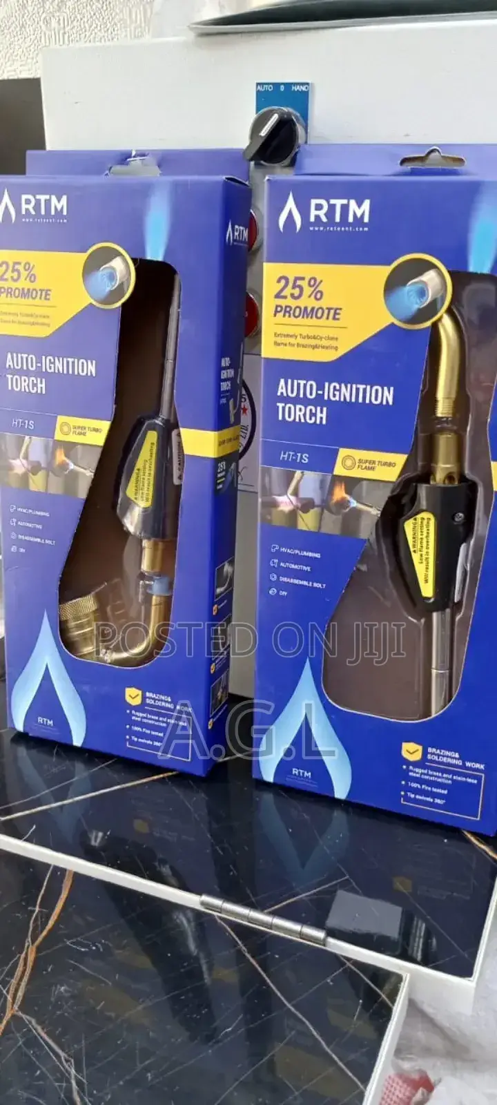 Mapp Gas Hand Torch (Self-Igniting With Spin)