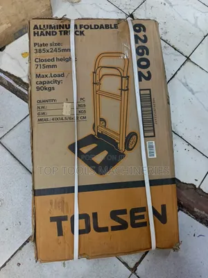 Tolsen 90kg Foldable Trolley Platform