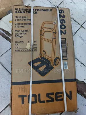 Tolsen 90kg Foldable Trolley Platform
