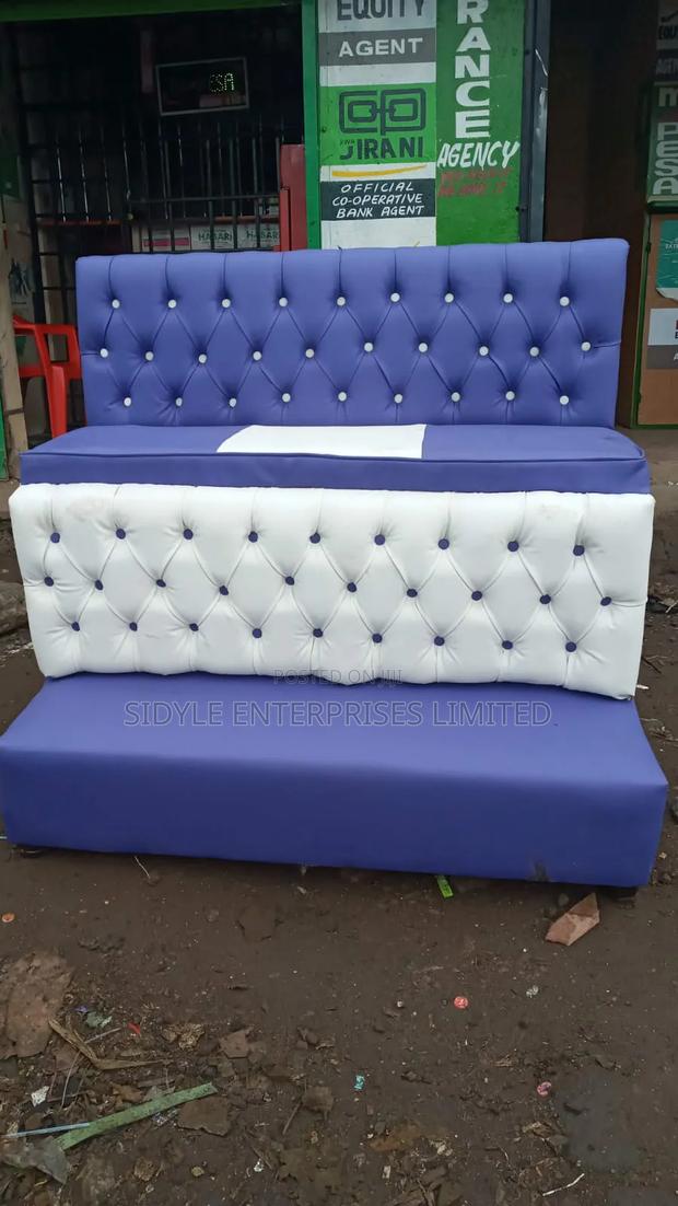 Pedicure Couch White and Purple - thumbnail 2