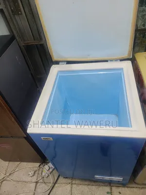 Blue Deep Freezer