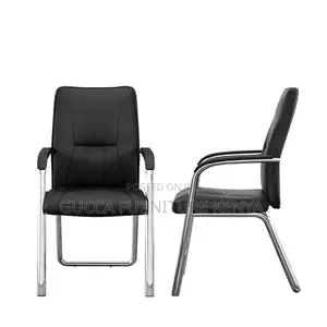 Office Chairs: Armrest Ergonomic Leather Office Chair