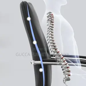 Office Chairs: Armrest Ergonomic Leather Office Chair