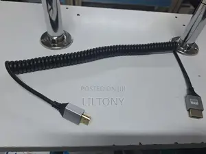 2mtrs Spiral Hdmi to Hdmi Cable