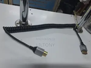 2mtrs Spiral Hdmi to Hdmi Cable