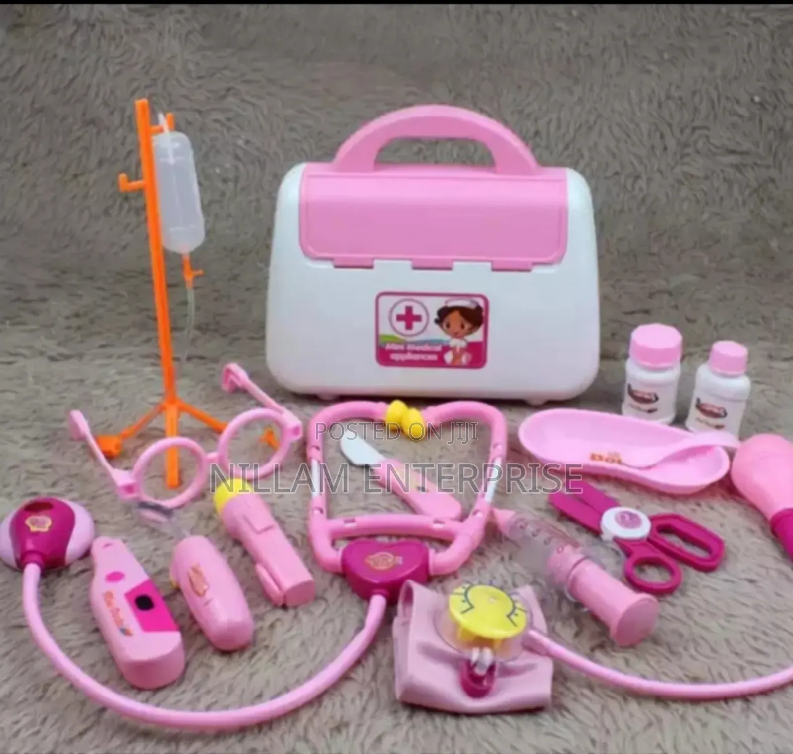 17pcs/ Set Children Medical Playset Doctor's Pretend Kit
