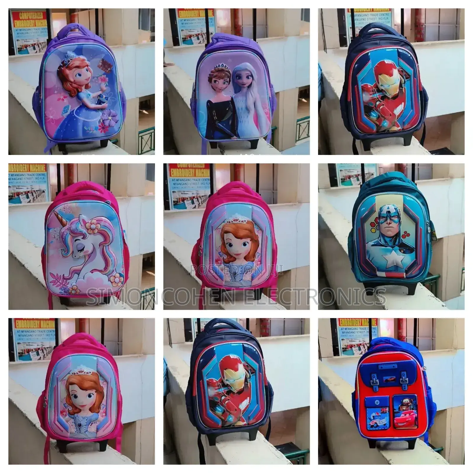 Kids Trolley School Bags