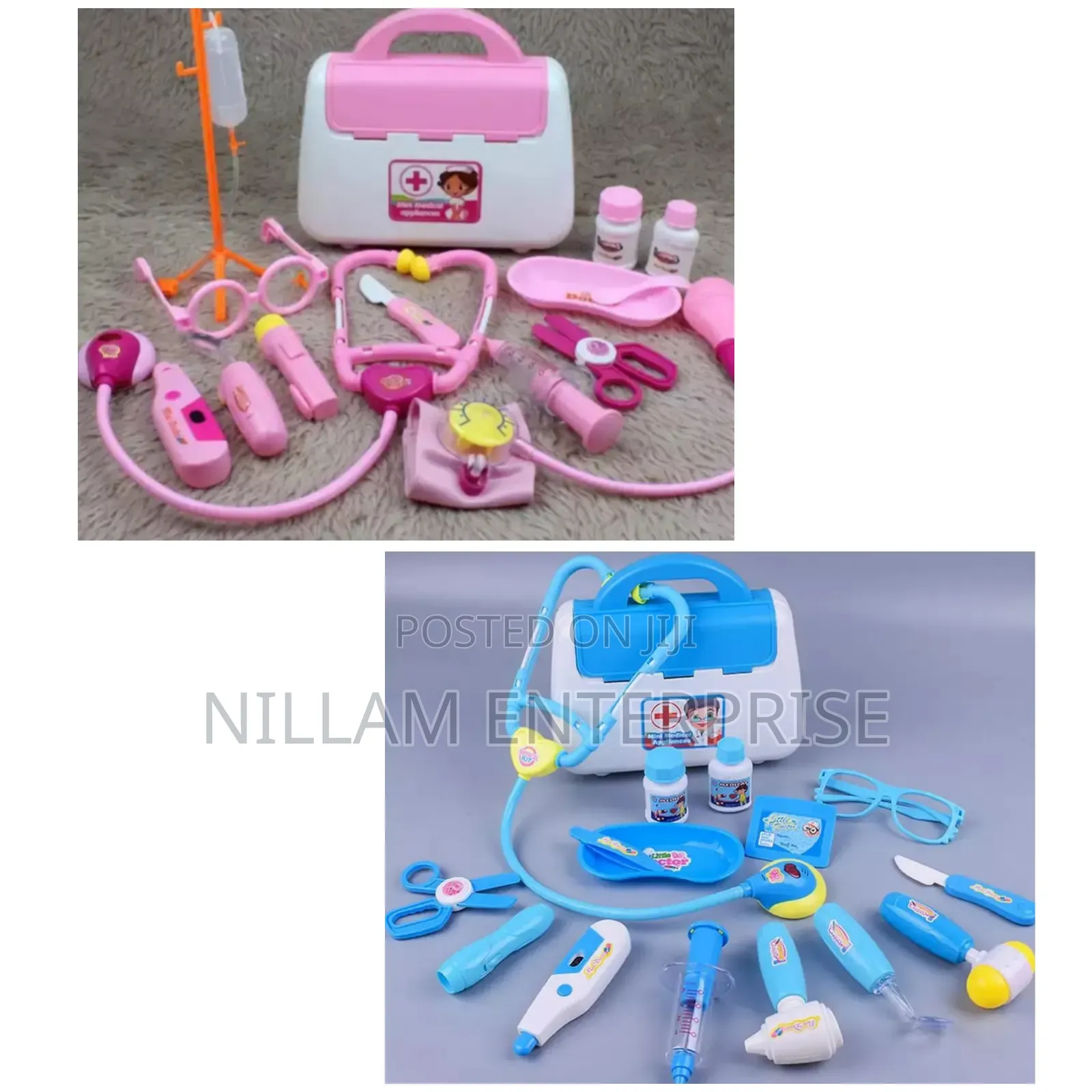 17pcs/ Set Children Medical Playset Doctor's Pretend Kit