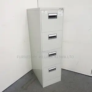 Cabinets: Four-Compartment Office Imported Cabinet