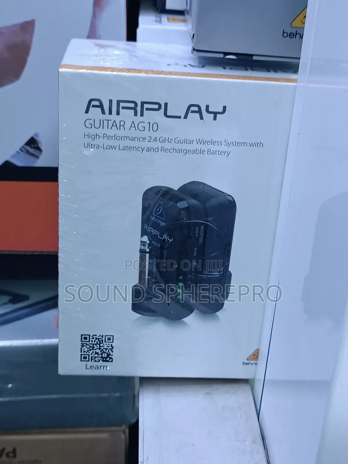 Behringer Airplay Guitar Ag10 Guitar Wireless System