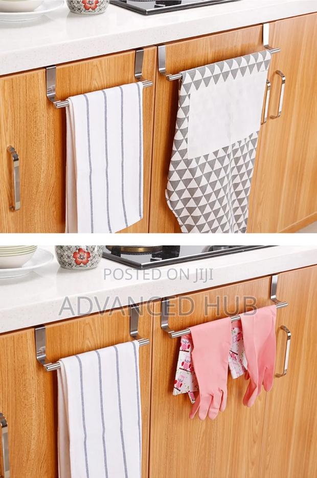 Kitchen Cabinet Door Towel Bar - thumbnail 3