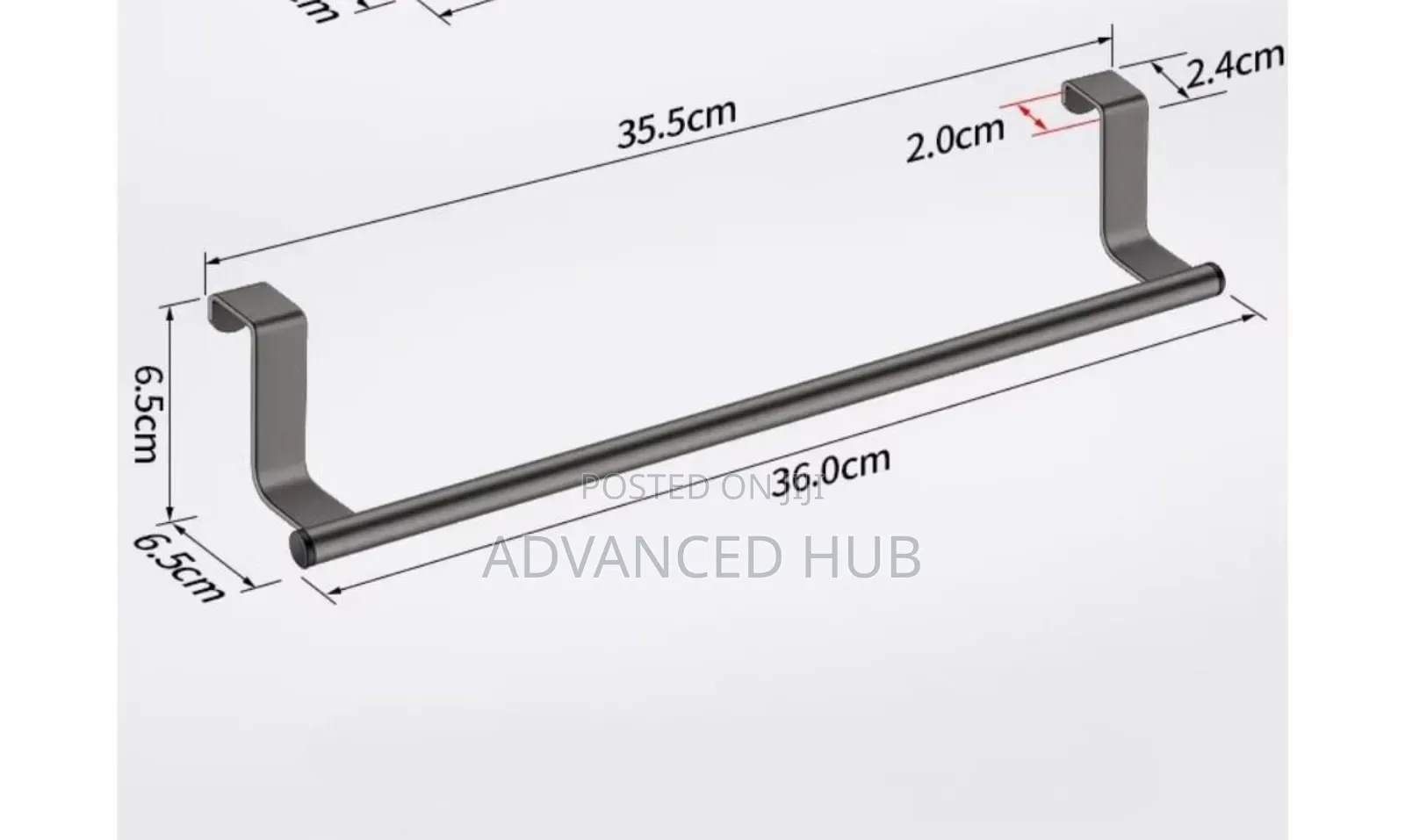 Kitchen Cabinet Door Towel Bar