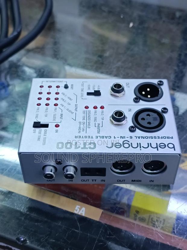 Behringer Ct-100 6 In1 Cable Tester - main view