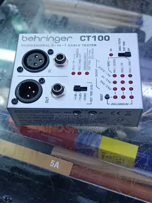 Behringer Ct-100 6 In1 Cable Tester