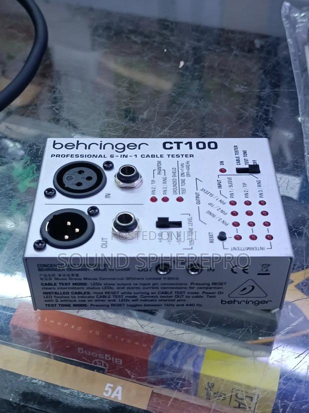 Behringer Ct-100 6 In1 Cable Tester - thumbnail 3