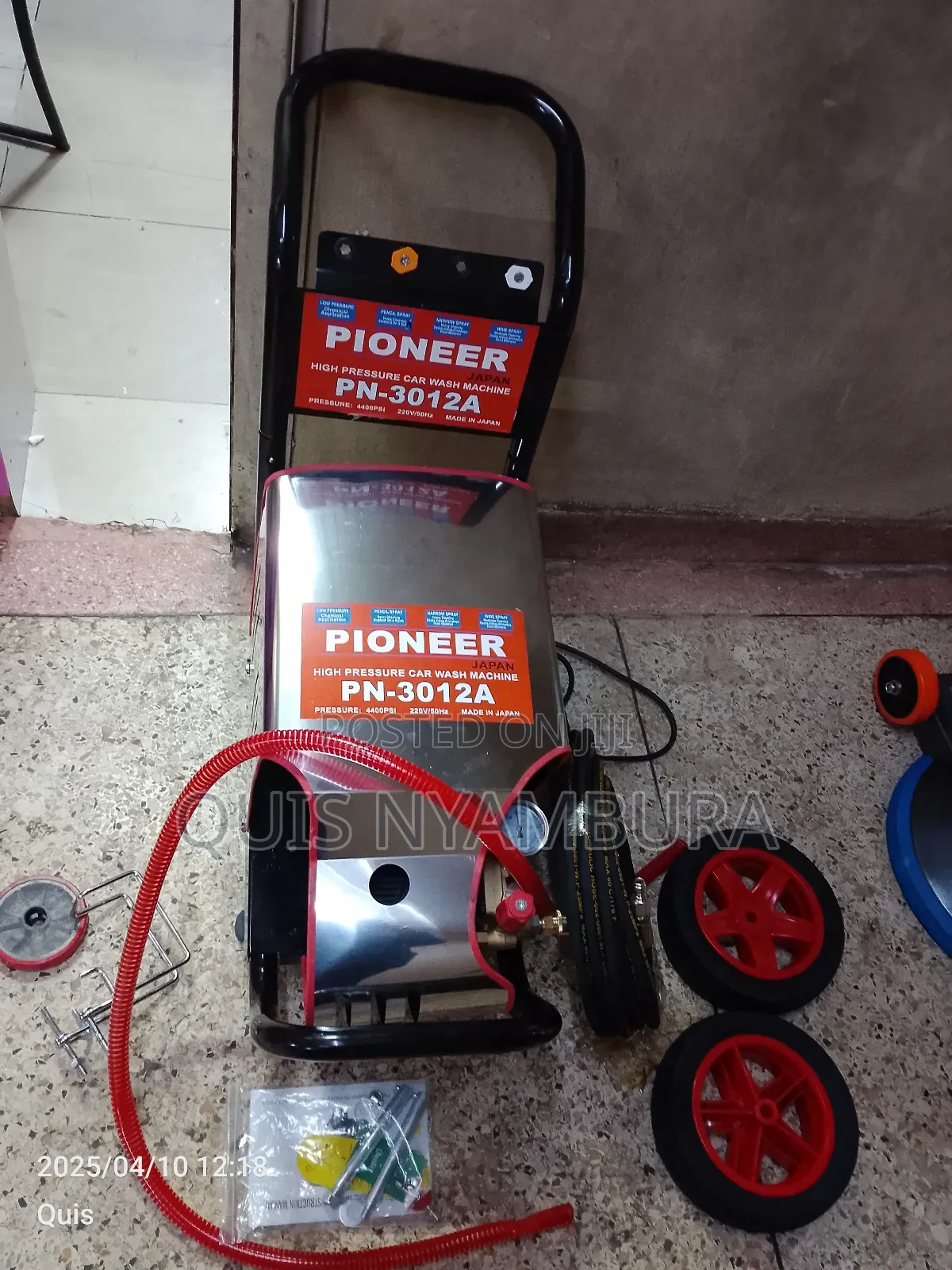 Car Wash Machine/High Pressure Car Wash 4400psi