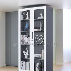 Full Glass File Cabinet