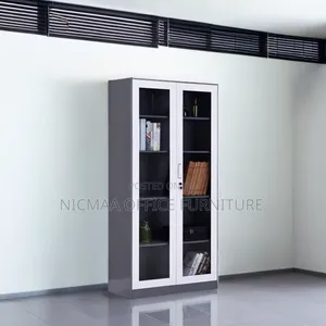 Full Glass File Cabinet